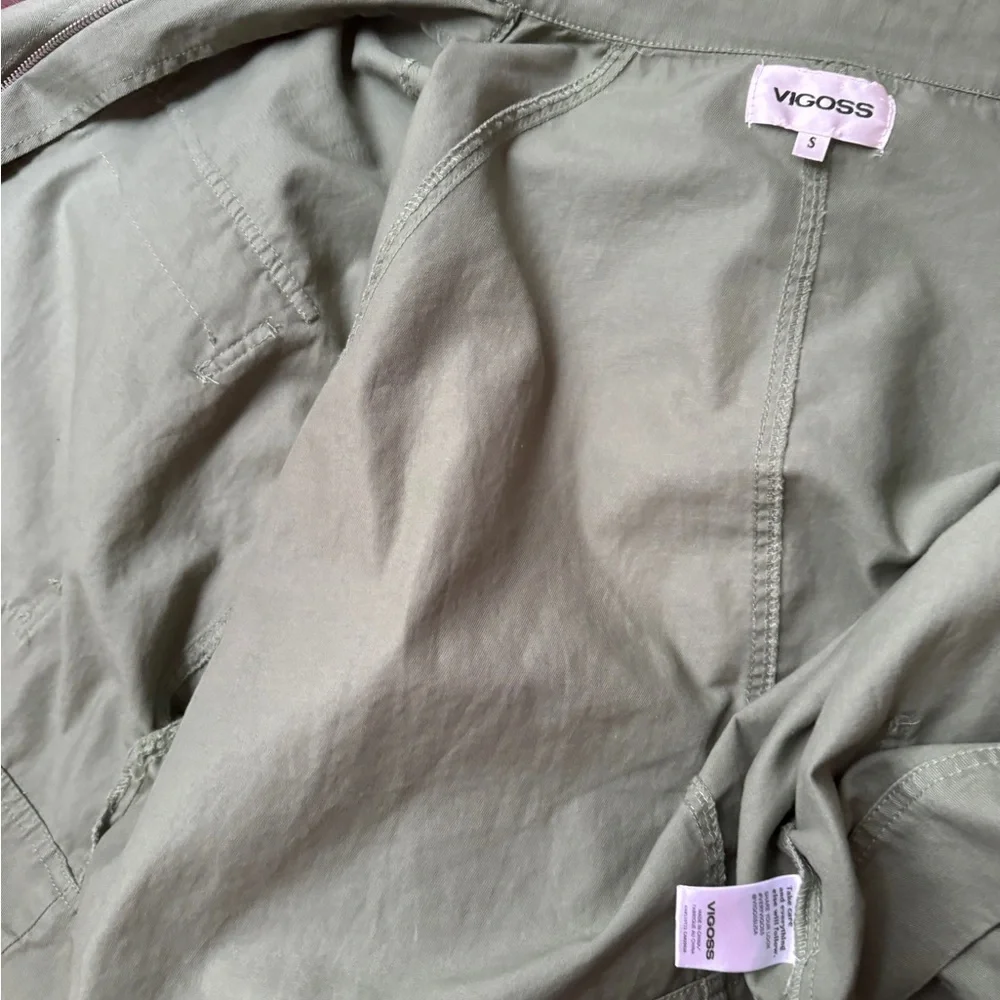 Vigoss Olive Utility Jacket - Picture 10 of 13